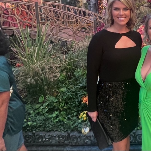 Rails Black Ribbed Top - Picture 2 of 7